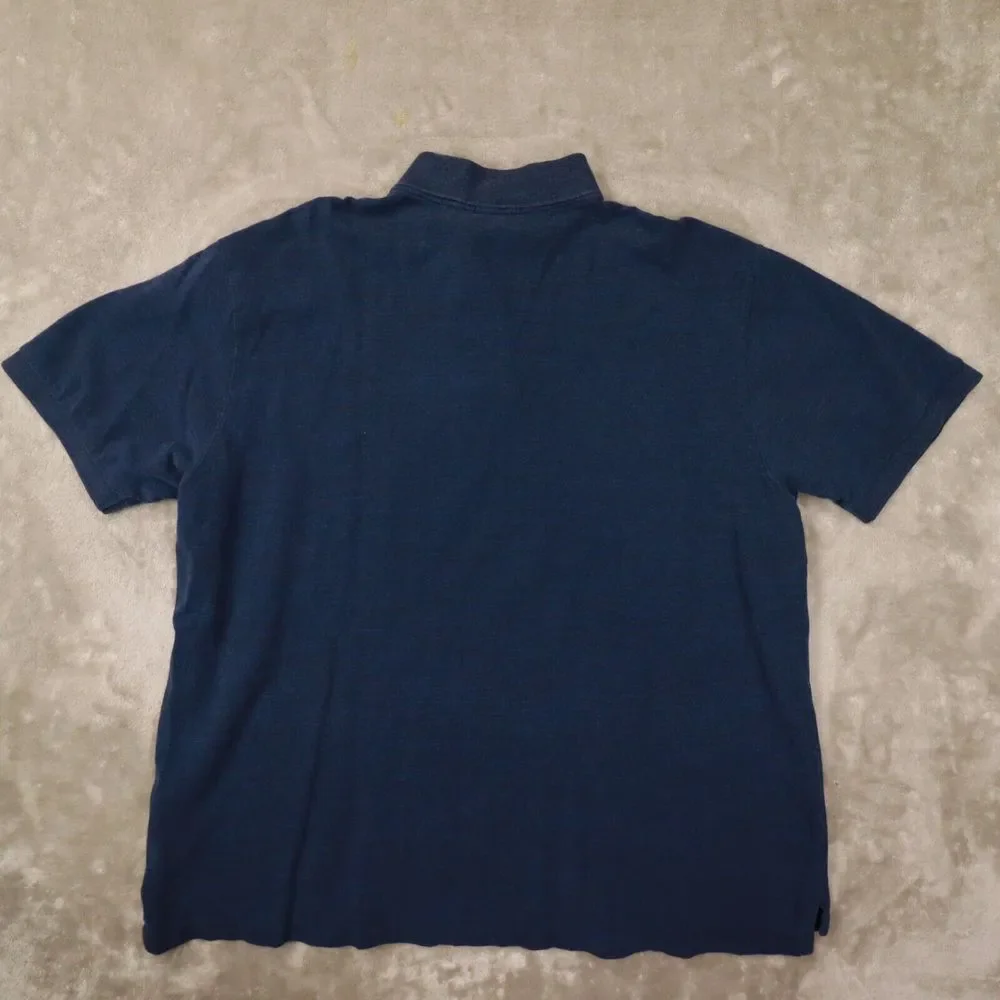 Polo‎ Ralph Lauren Polo Shirt Men's 3XB Navy Blue Short Sleeve Preppy
